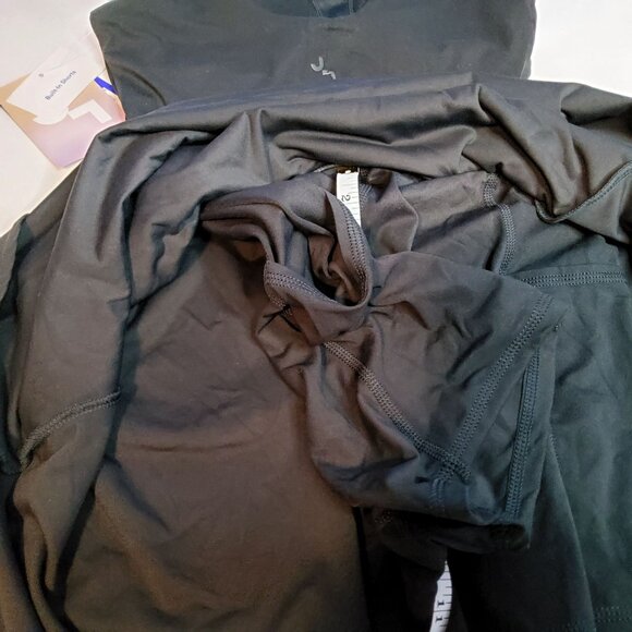 JoyLab Black Onyx Womens Active Dress XS Tiered Ruffle Skirt Workout,Casual Wear - Picture 14 of 14